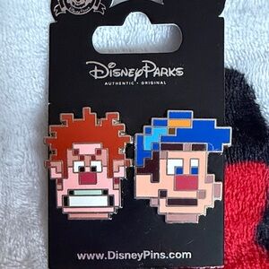 Disney wreck it Ralph Pixel Art Character Pins